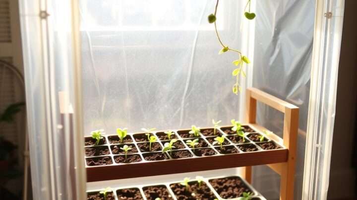 Kleines Minigewächshaus selbst bauen: Eine einfache Anleitung