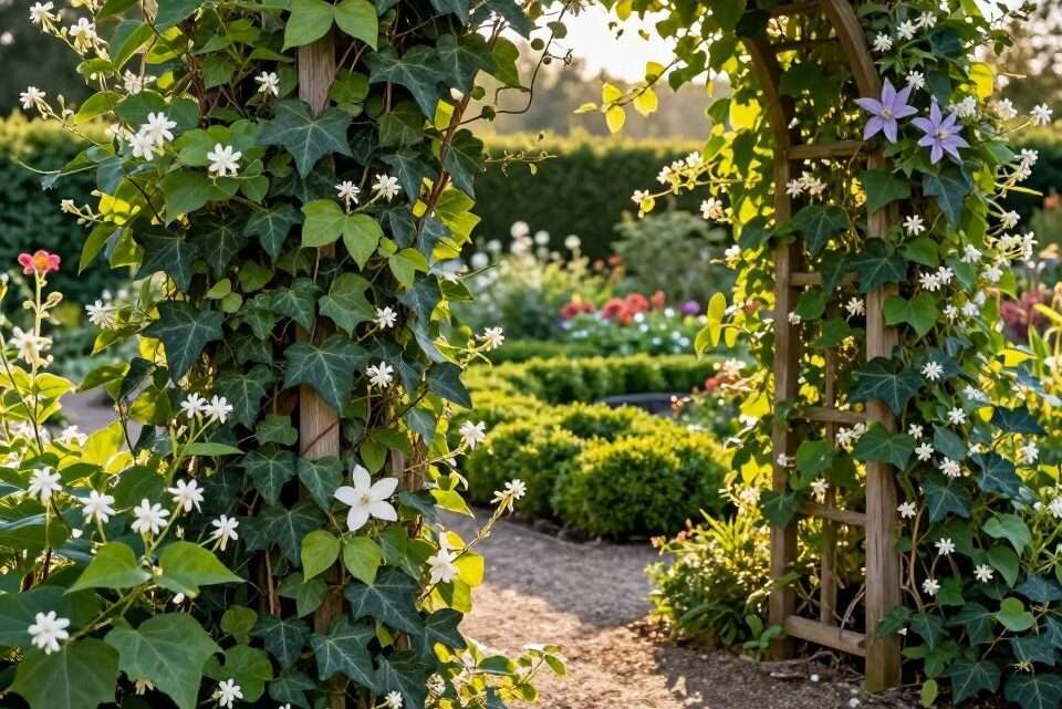 Kletterpflanzen Immergrün für Ihren Garten