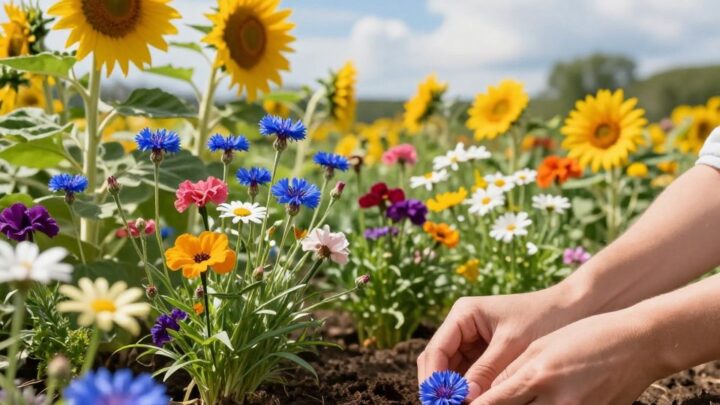 Kornblumen säen: Anleitung für prächtige Blüten