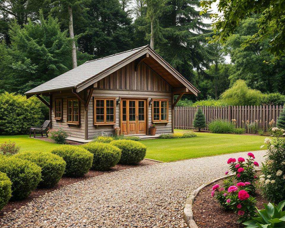 kosten Gartenhaus aufbauen lassen