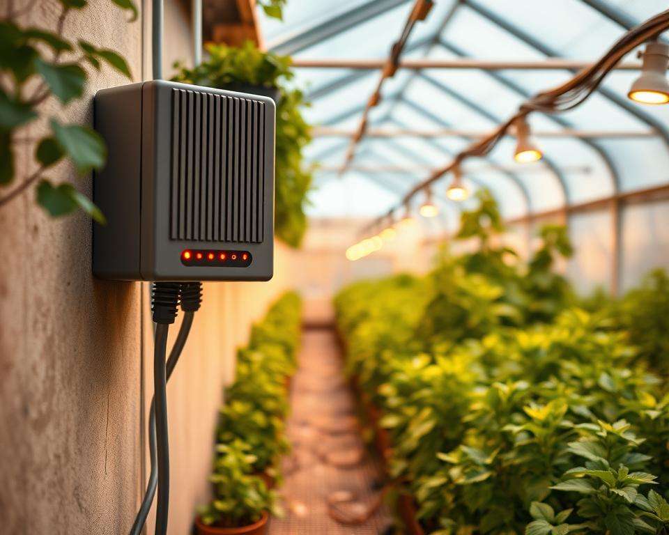 kosteneffiziente Gewächshausheizung