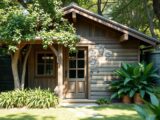 Kreative Wandgestaltung Gartenhaus selber machen | DIY Guide