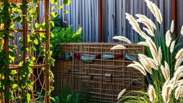 Kreativer Sichtschutz für den Garten – Gestaltungsideen