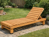 Liegestuhl aus Holz selber bauen – Bauanleitung Schritt für Schritt