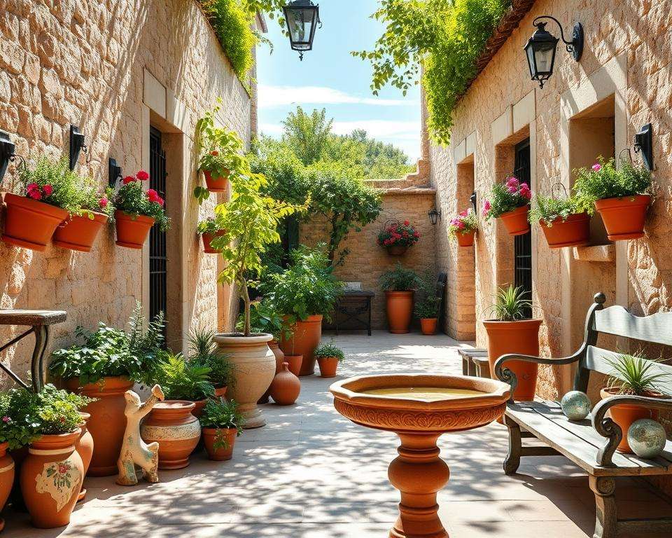 mediterrane deko elemente