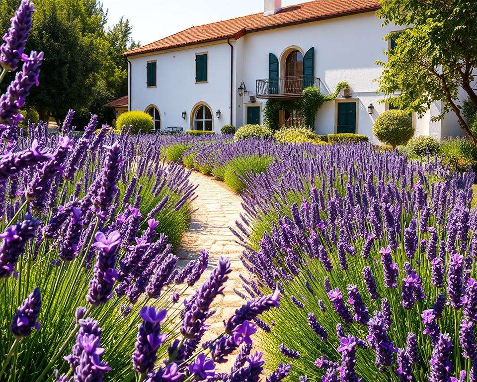mediterraner garten lavendel