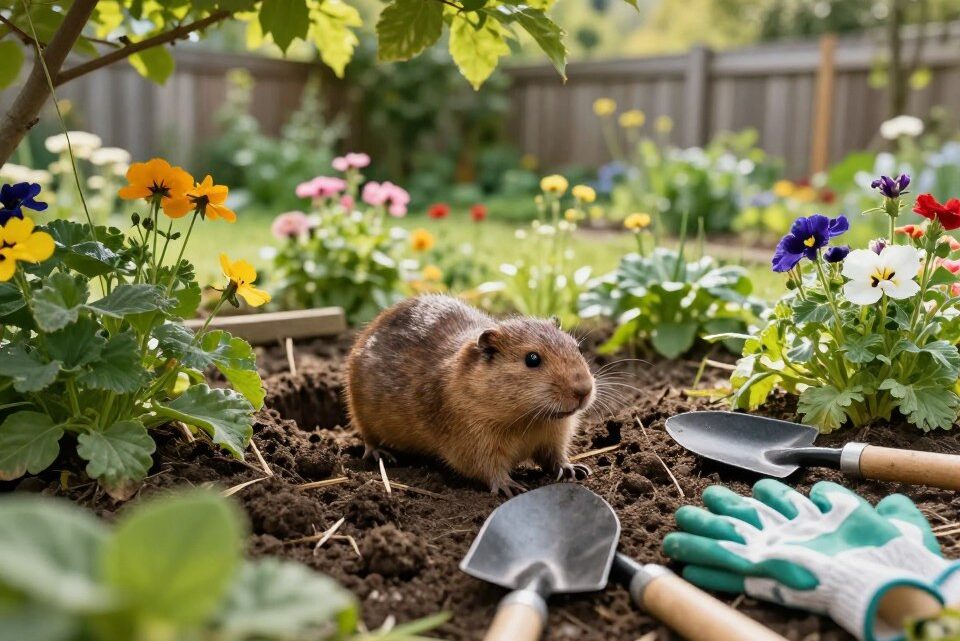 Mittel gegen Wühlmäuse im Garten: Effektive Tipps