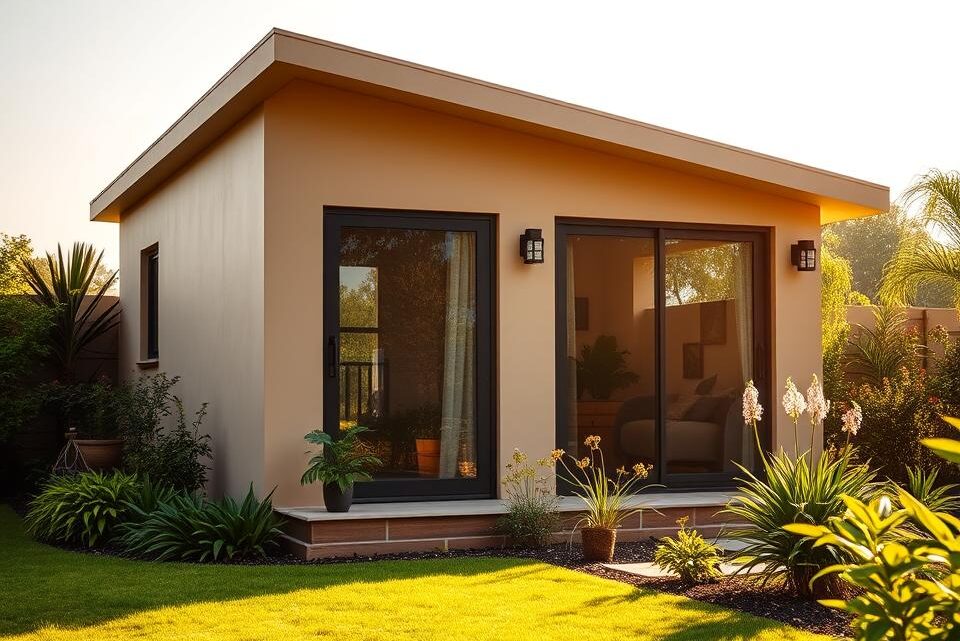 Modern Gartenhaus streichen Ideen für Ihren Garten