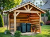 Mülltonnen Unterstand selber bauen – DIY Anleitung