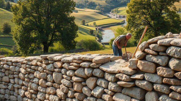 Natursteinmauer bauen – Anleitung & Expertentipps