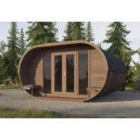 Ovales Camping Fass Modell 400 Thermo| Rabatt: 26%