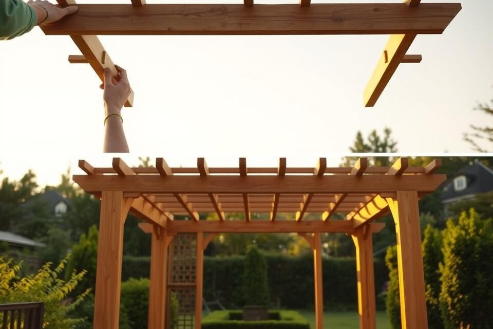 Pergola bauen Anleitung: Schritt für Schritt zum Ziel