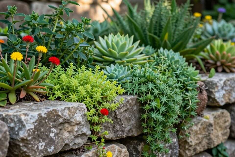 Pflanzen für Mauerfugen – Auswahl & Tipps