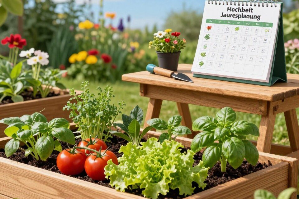 Pflanzkalender Hochbeet: Ihr Anbauplan fürs Jahr