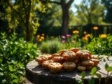pilze auf dem grill
