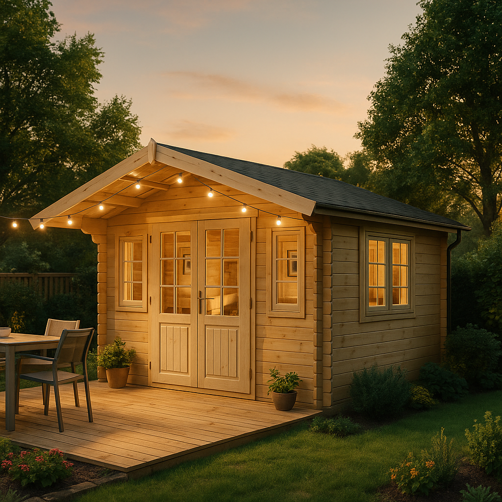 Premium Set Gartenhaus Gabriel 300 x 400 cm inkl. Montage Premium Set Gartenhaus Gabriel 300 x 400 cm inkl. Montage