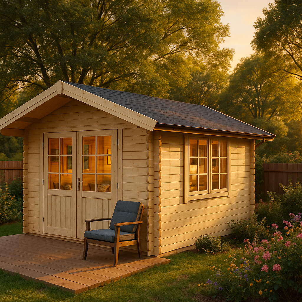 Premium Set Gartenhaus Gabriel 400 x 300 cm inkl. Montage|4x3m|Rabatt:11%