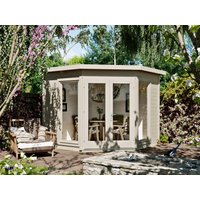 Fjordholz 5 Eck Gartenhaus Modell Abbie 28