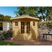 Fjordholz 5-Eck Gartenhaus Modell Evelyn 1A