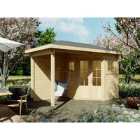 Fjordholz 5-Eck Gartenhaus Modell Evelyn 1B