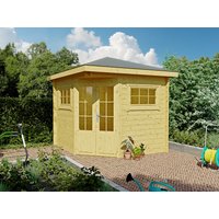 Fjordholz 5-Eck Gartenhaus Modell Evelyn 2A