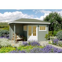 Fjordholz 5-Eck Gartenhaus Modell Evelyn 2B