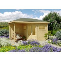 Fjordholz 5-Eck Gartenhaus Modell Evelyn 2B
