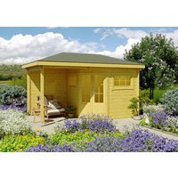 Fjordholz 5-Eck Gartenhaus Modell Evelyn 2B