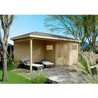 Fjordholz 5-Eck Gartenhaus Modell Evelyn 2C