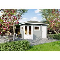 Fjordholz 5-Eck Gartenhaus Modell Evelyn 2D