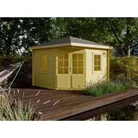 Fjordholz 5-Eck Gartenhaus Modell Evelyn 3A