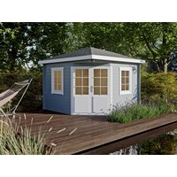 Fjordholz 5-Eck Gartenhaus Modell Evelyn 3A