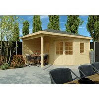 Fjordholz 5-Eck Gartenhaus Modell Evelyn 3B