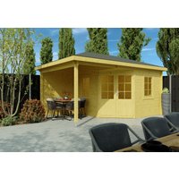 Fjordholz 5-Eck Gartenhaus Modell Evelyn 3B