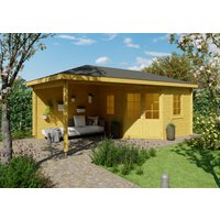 Fjordholz 5-Eck Gartenhaus Modell Evelyn 3C