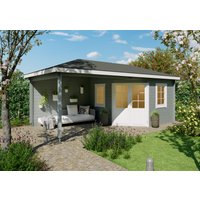 Fjordholz 5-Eck Gartenhaus Modell Evelyn 3C