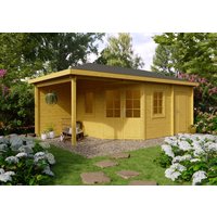 Fjordholz 5-Eck Gartenhaus Modell Evelyn 3E