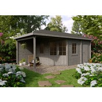 Fjordholz 5-Eck Gartenhaus Modell Evelyn 3E