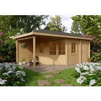 Fjordholz 5-Eck Gartenhaus Modell Evelyn 3E