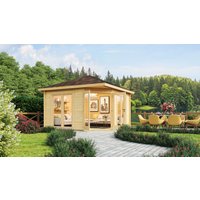 Fjordholz 5-Eck Gartenhaus Modell Fargo 70 B
