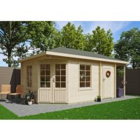 5-Eck Gartenhaus Modell Isa 40 A| Rabatt: 26%
