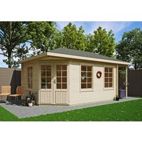 5-Eck Gartenhaus Modell Isa 40 B| Rabatt: 26%