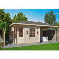 5-Eck Gartenhaus Modell Isa 40 D| Rabatt: 26%