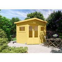 Fjordholz 5-Eck Gartenhaus Modell Leva 2A