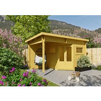 Fjordholz 5-Eck Gartenhaus Modell Leva 2B