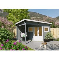 Fjordholz 5-Eck Gartenhaus Modell Leva 2B