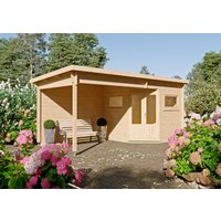 Fjordholz 5-Eck Gartenhaus Modell Leva 2C