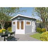 Fjordholz 5-Eck Gartenhaus Modell Leva 2D