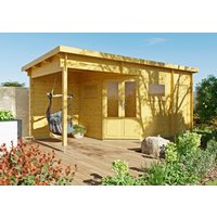 Fjordholz 5-Eck Gartenhaus Modell Leva 2E