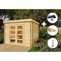 ECO Set - Gartenhaus  Paloma Sol